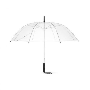 Maestro Onbevreesd Geroosterd Doorzichtige paraplu | Onbedrukt | 58 cm