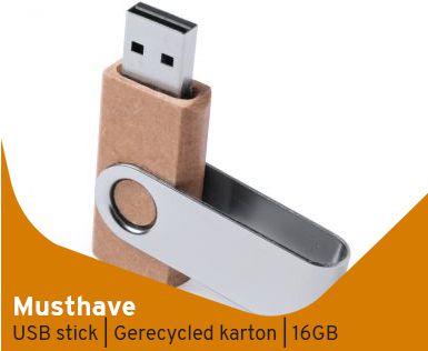 USB stick | Gerecycled karton | 16GB